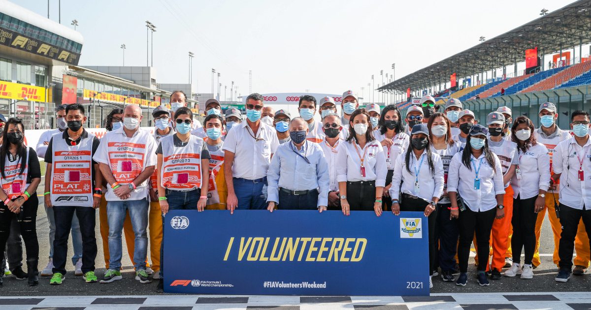 F1 volunteers