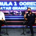 Toto Wolff and Christian Horner press conference. Qatar November 2021