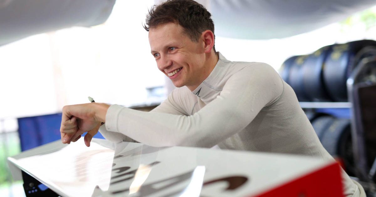 Aston Martin simulator driver Nick Yelloly. Pictured in 2018.