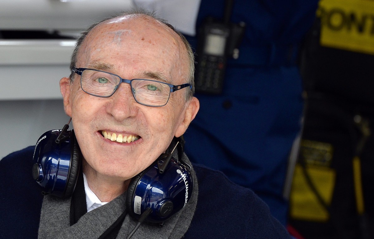 Sir Frank Williams smiling. Austria, June 2015.