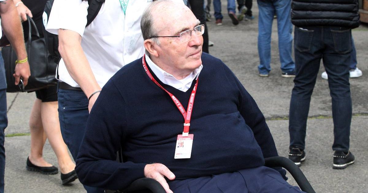 Sir Frank Williams at the Belgian GP. Spa-Francorchamps September 2019.