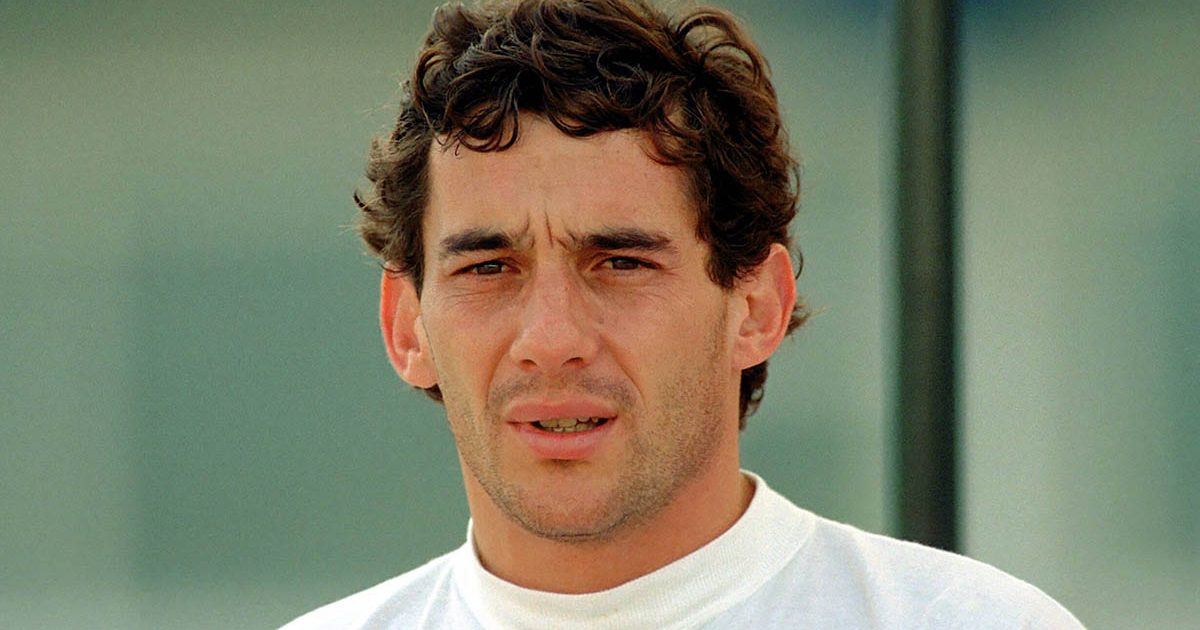 Ayrton Senna in McLaren overalls. 1992