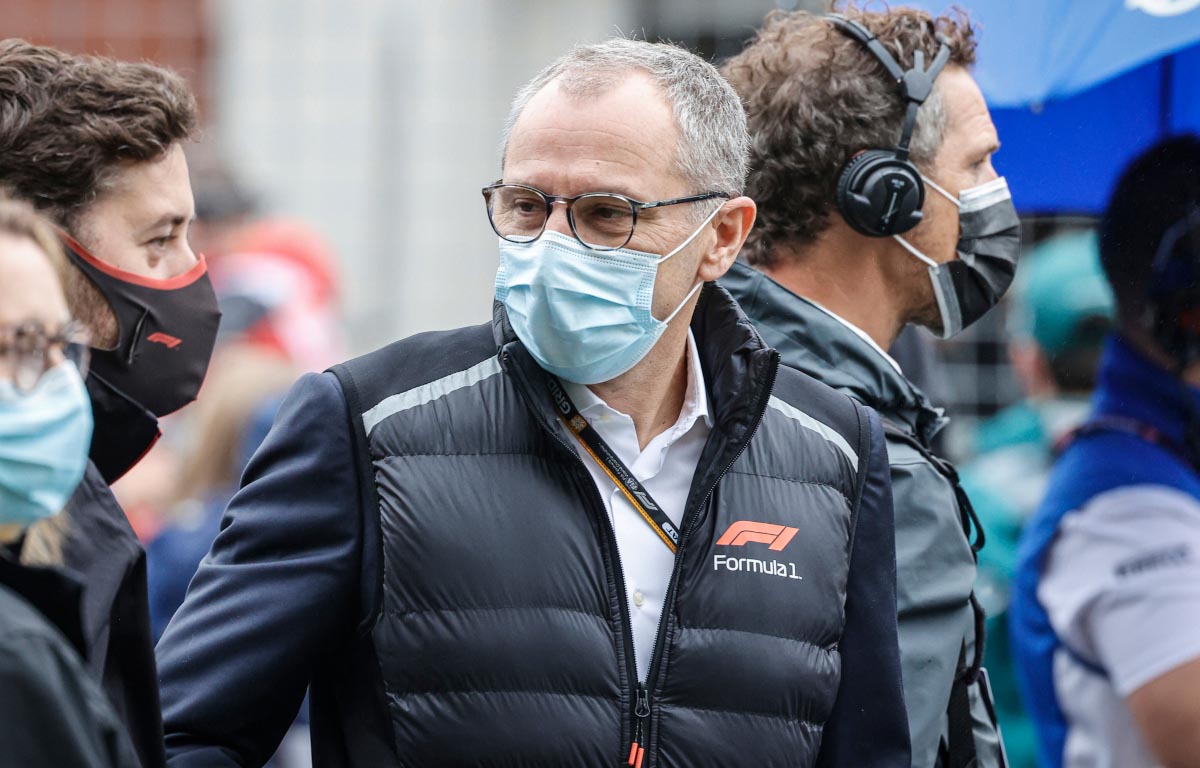 Formula 1 CEO Stefano Domenicali on the grid. Turkey September 2021.