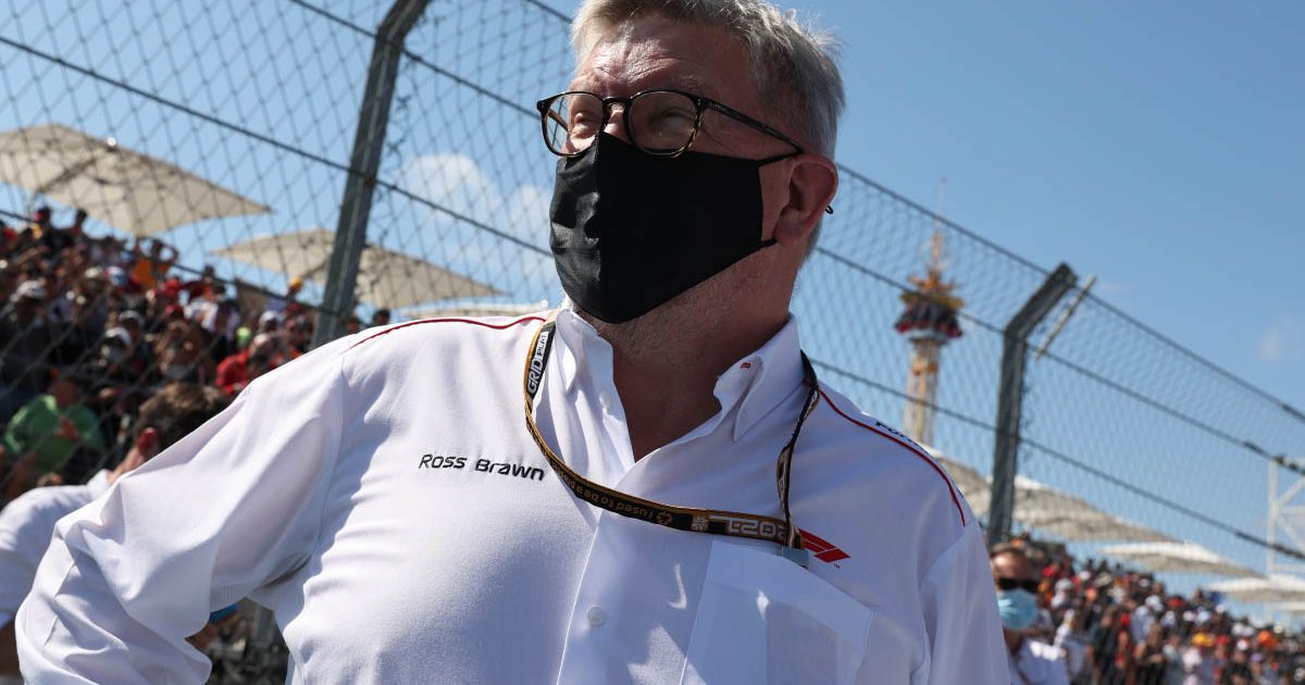 F1 managing director of motorsports Ross Brawn on the grid. USA October 2021.