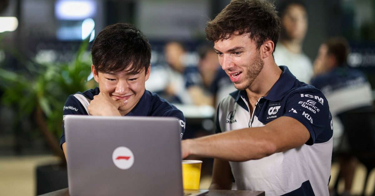 Pierre Gasly says Yuki Tsunoda spends "the entire day doing the