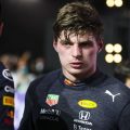 马克斯Verstappen看沙特而过度疲劳引起的an GP. December 2021.
