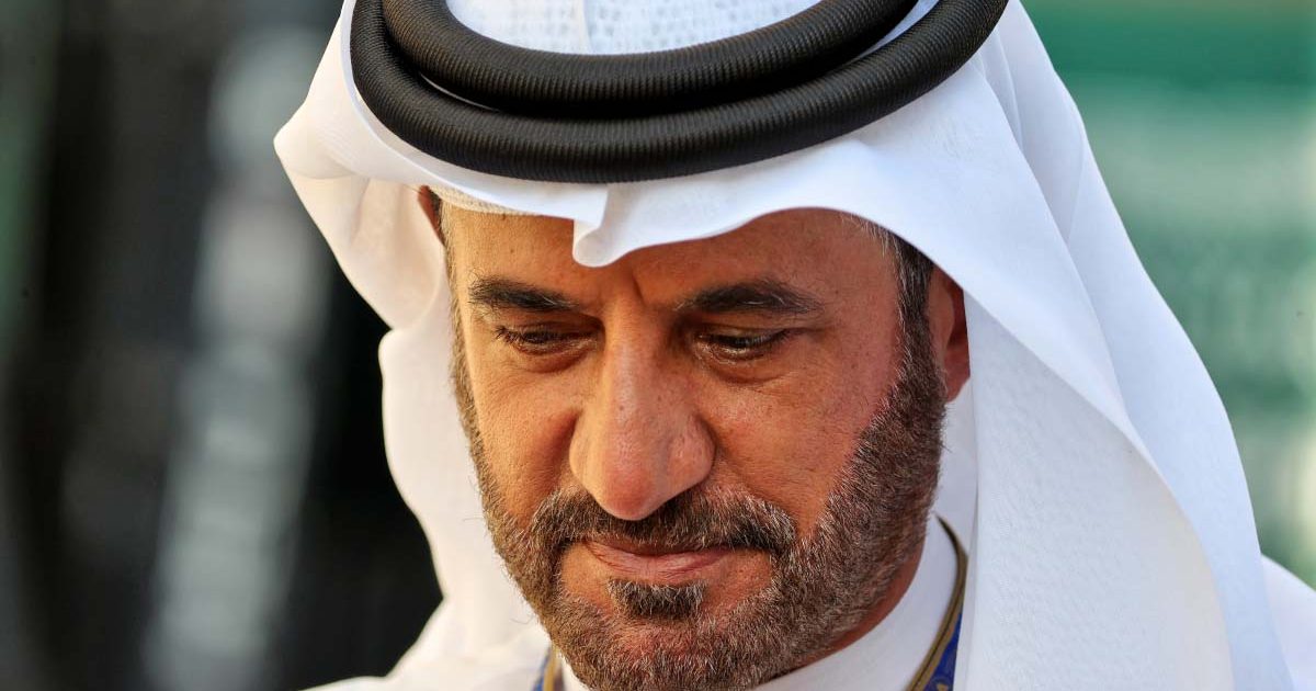 国际汽联主席穆罕默德·本·苏拉耶姆。沙特阿拉伯，2021年12月。