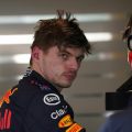 Max Verstappen in the Red Bull garage. Abu Dhabi December 2021