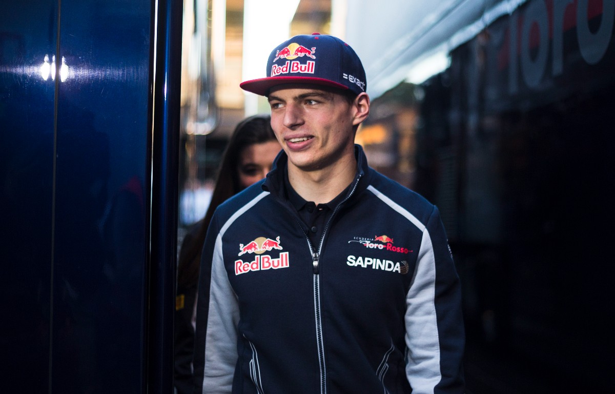 Max Verstappen, Toro Rosso, smiling. Spain, March 2016.