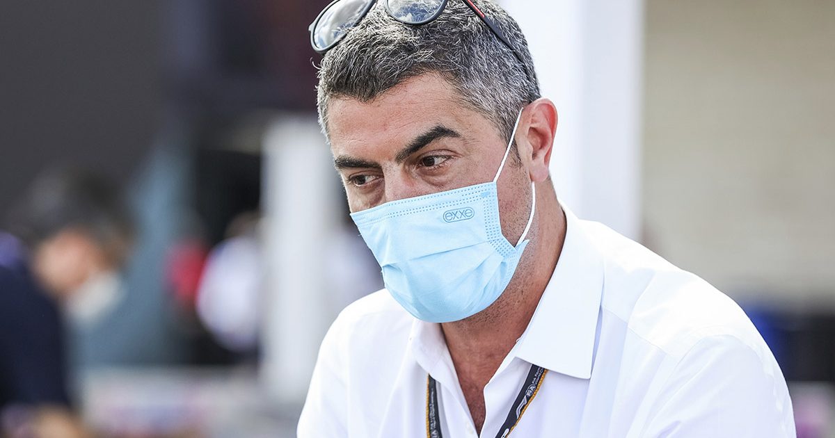 Michael Masi at the US Grand Prix. Austin October 2021