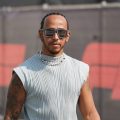 Lewis Hamilton on media day for the Qatar GP. Lusail November 2021.