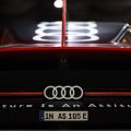 Audi branding seen on their car competing at the Dakar Rally. Jeddah December 2021.