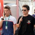 Charles Leclerc, right, with brother Arthur Leclerc, left. Germany, July 2019.