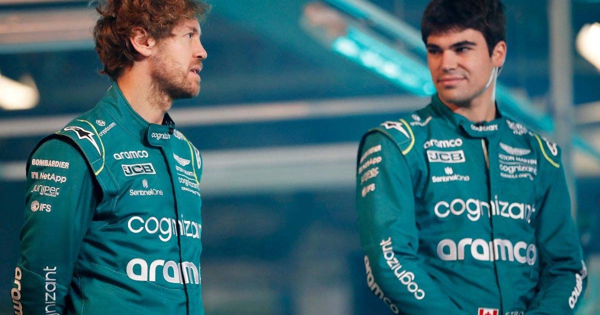 Sebastian Vettel和Lance Stroll。阿斯顿·马丁AMR22将于2022年2月上市。