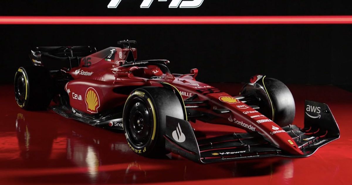 Ferrari take the covers off a slimmed down F1-75, the team's 2022 car ...