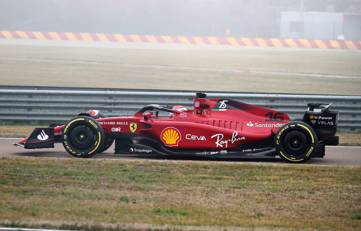 Ferrari F1-75: 2022 F1 single-seater 