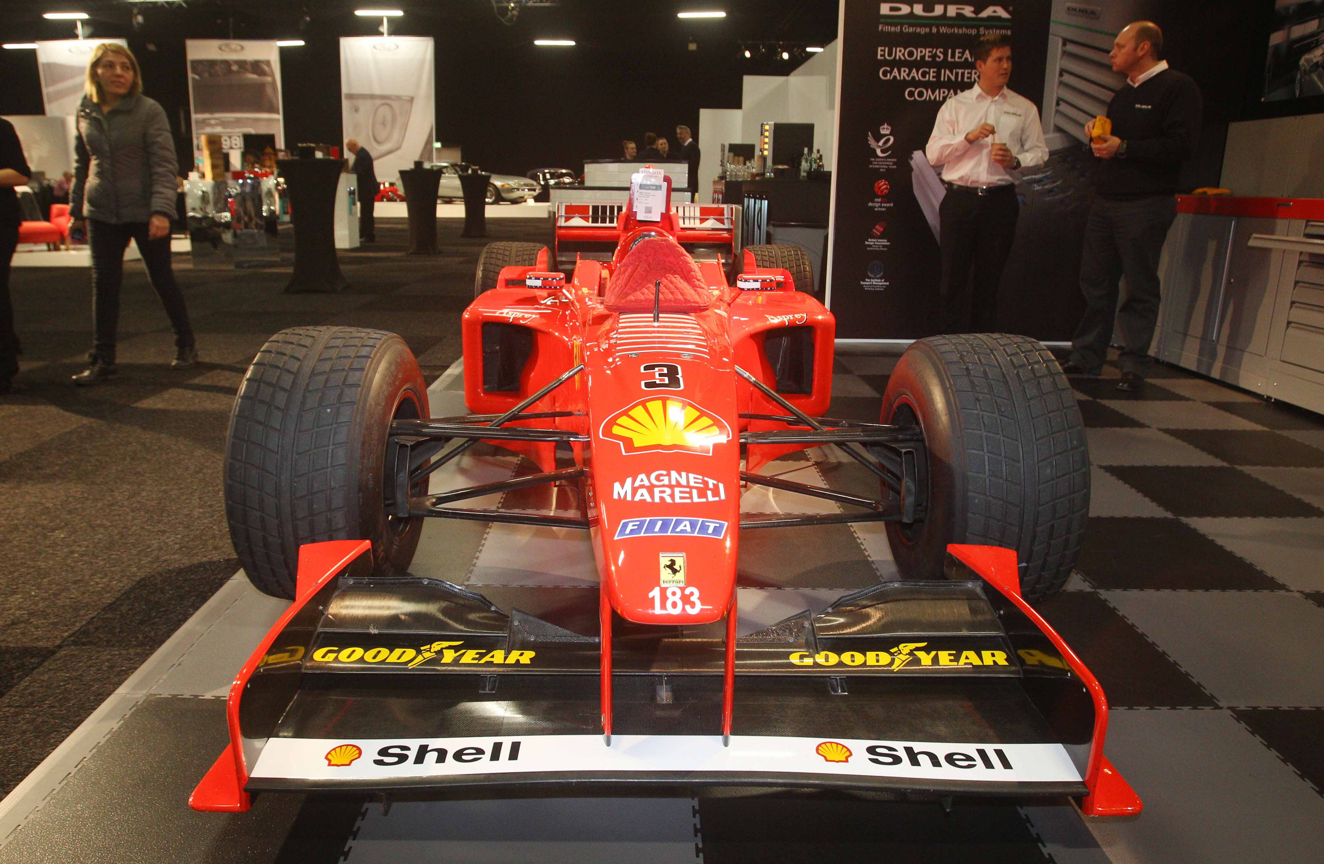 Michael Schumacher 1998 Ferrari up for auction.