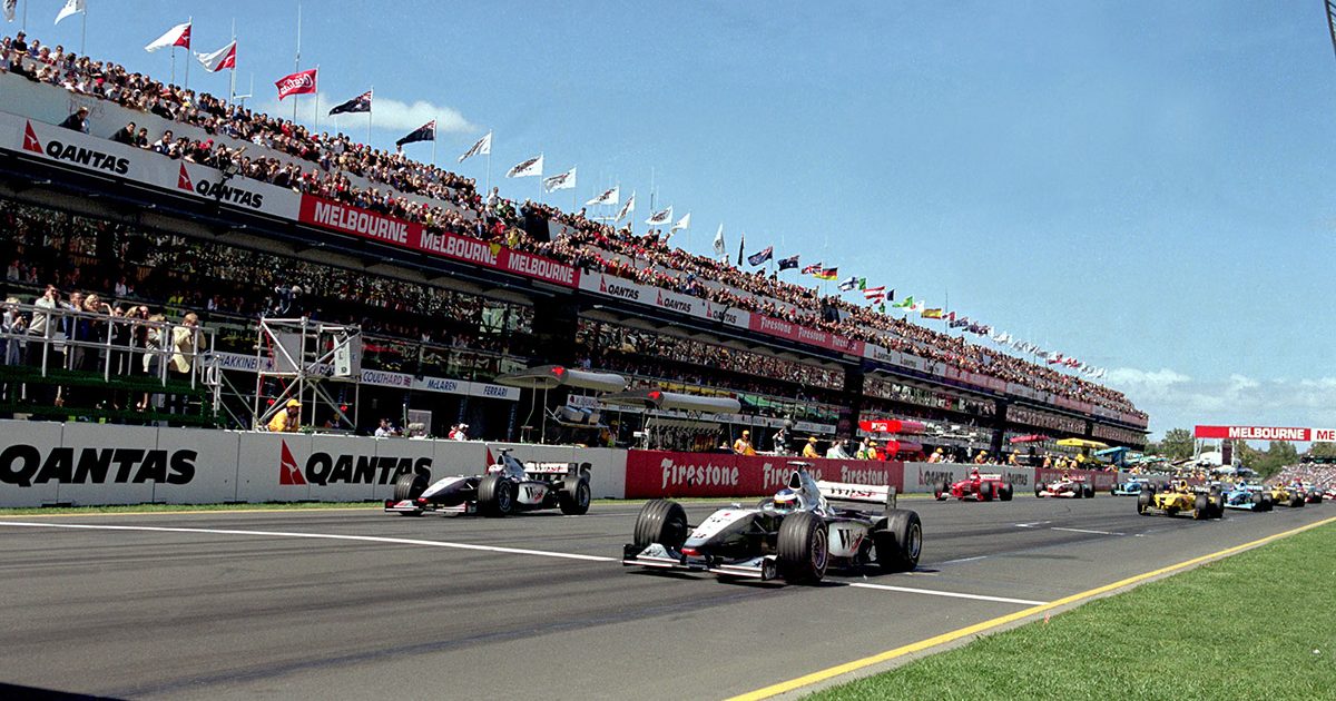 澳大利亚大奖赛开始。1999年墨尔本
