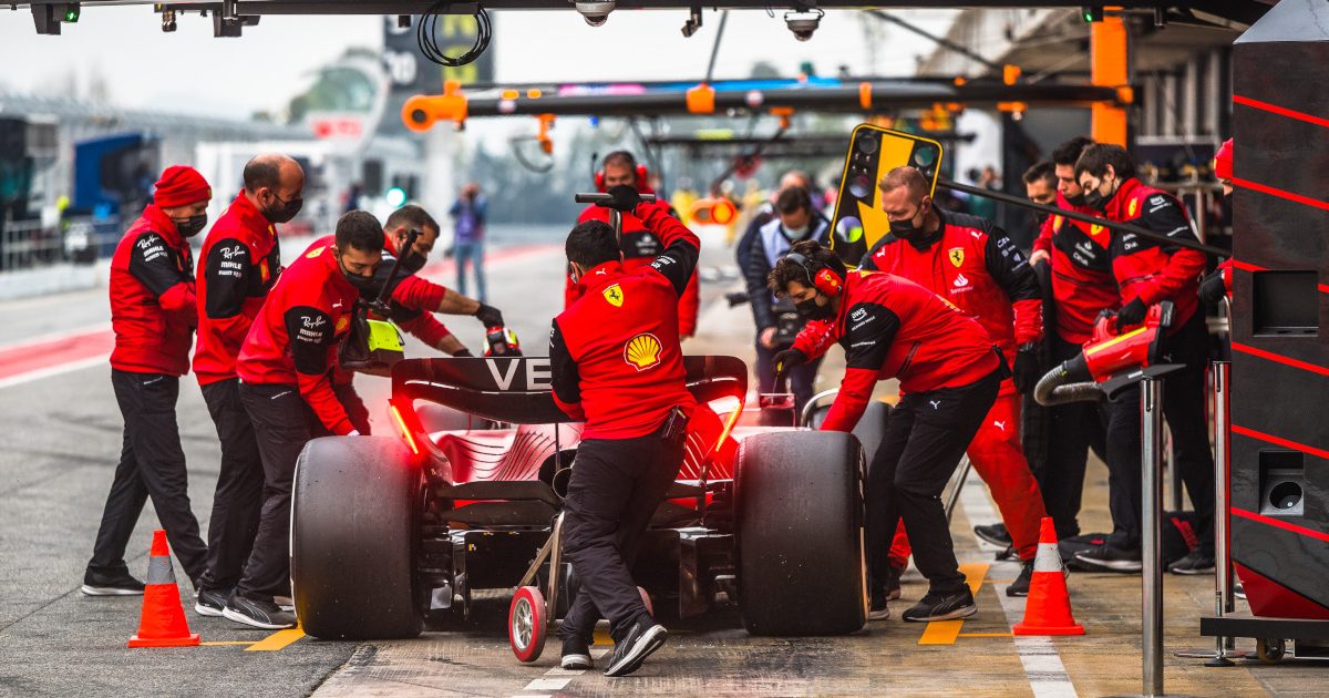 Average pit stop time after first two races Ferrari on top!