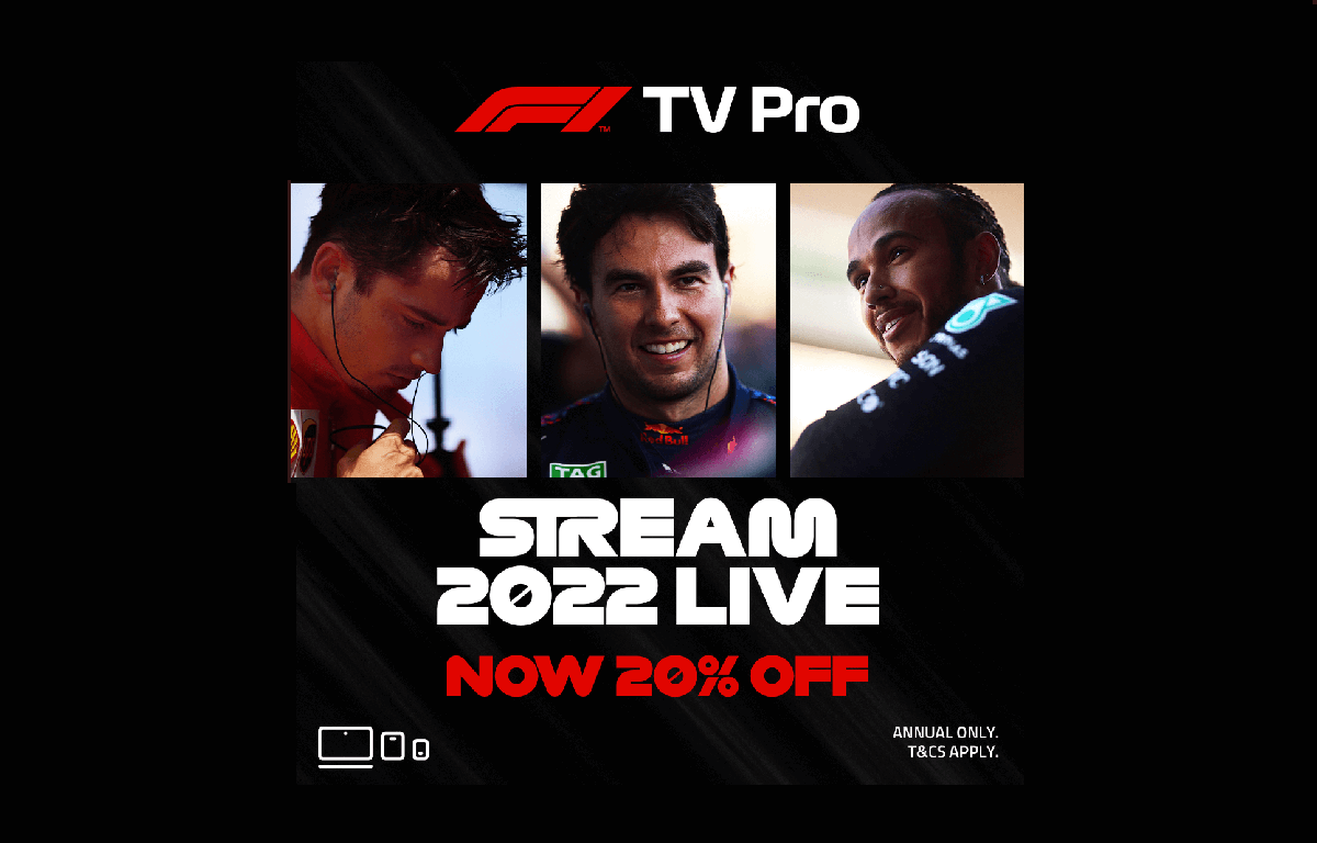 Celebrate Formula 1s return for the 2022 season with 20% off F1 TV Pro annual PlanetF1