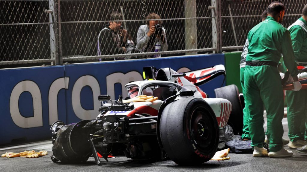 Mick Schumacher explains why he stayed in his Haas car after Jeddah crash