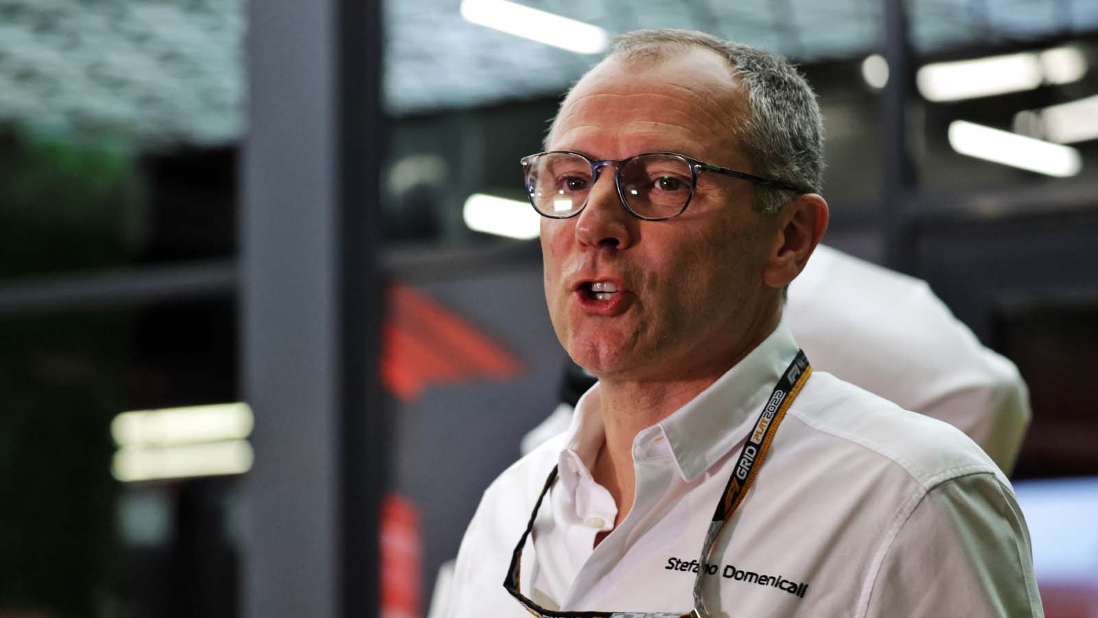 Stefano Domenicali, f1首席执行官。2022年3月吉达F1。