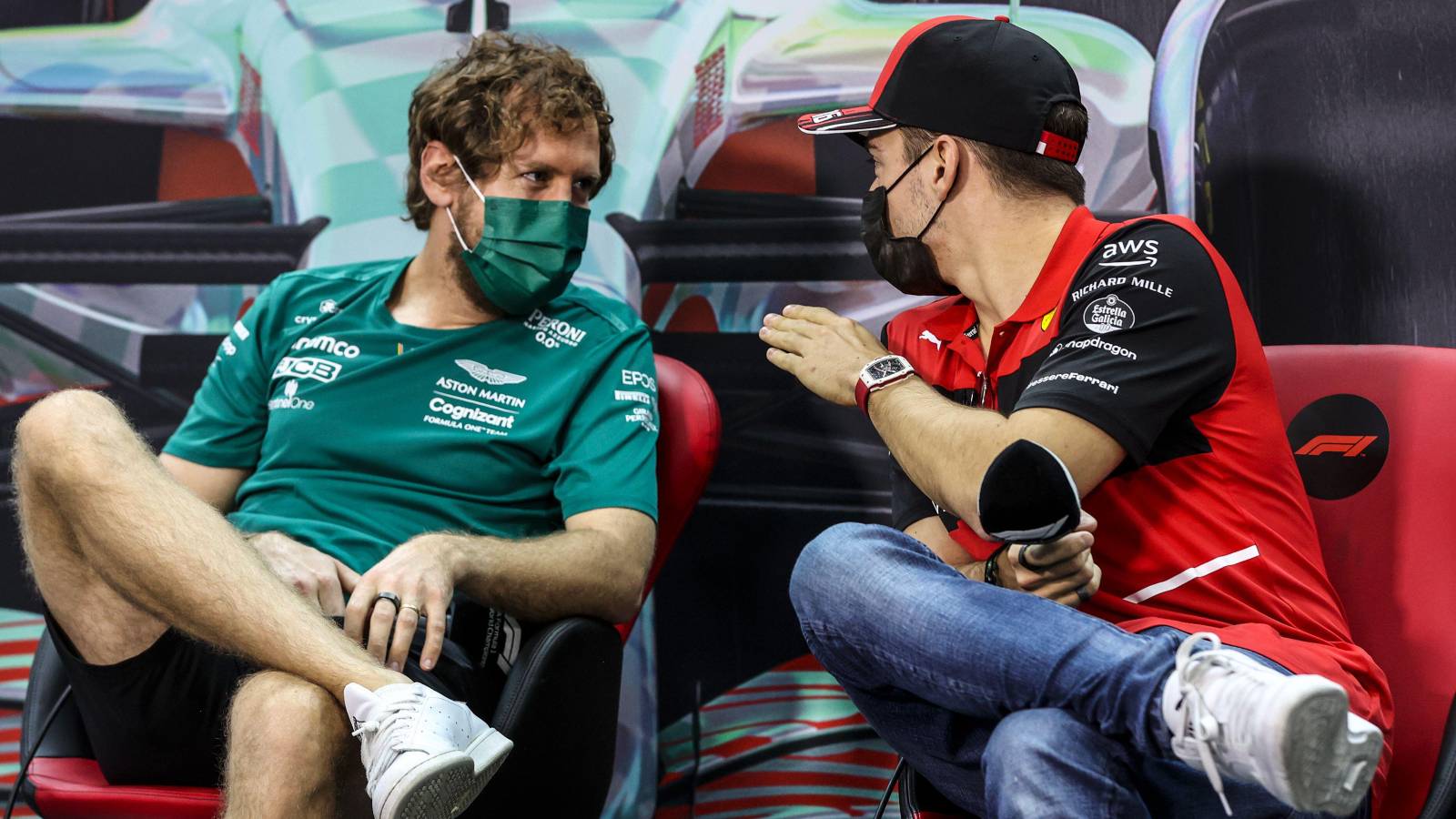 Sebastian Vettel messaged Charles Leclerc after French GP crash : PlanetF1