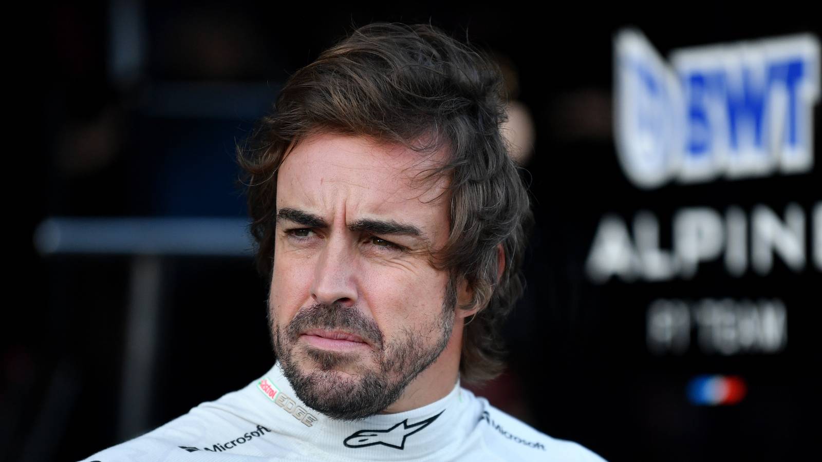 Fernando Alonso on the eve of the Australian GP weekend. Melbourne April 2022.