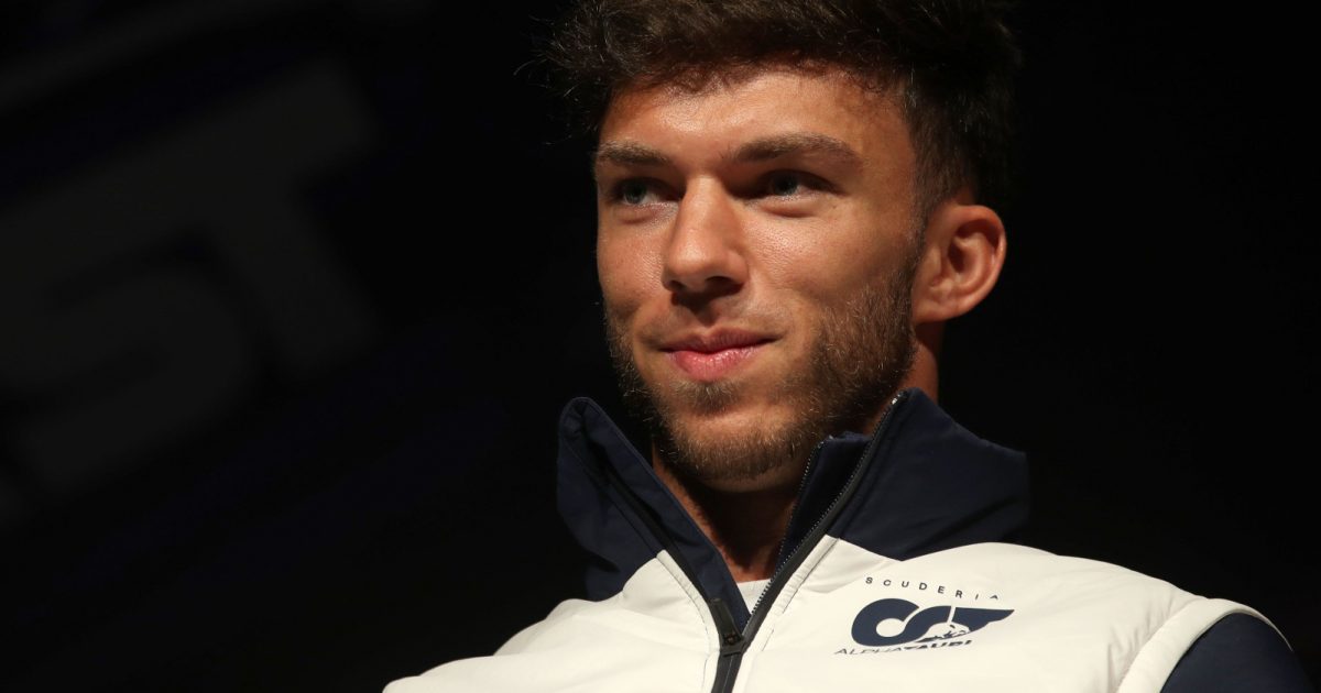 Pierre Gasly with a small grin. Australia April 2022