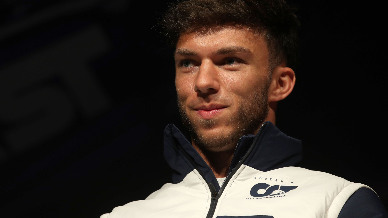 Pierre Gasly with a small grin. Australia April 2022