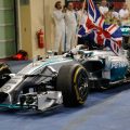 Silverstone showcase for Hamilton’s title-winning cars