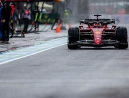 FP1: Ferrari in a league of their own at a wet Imola