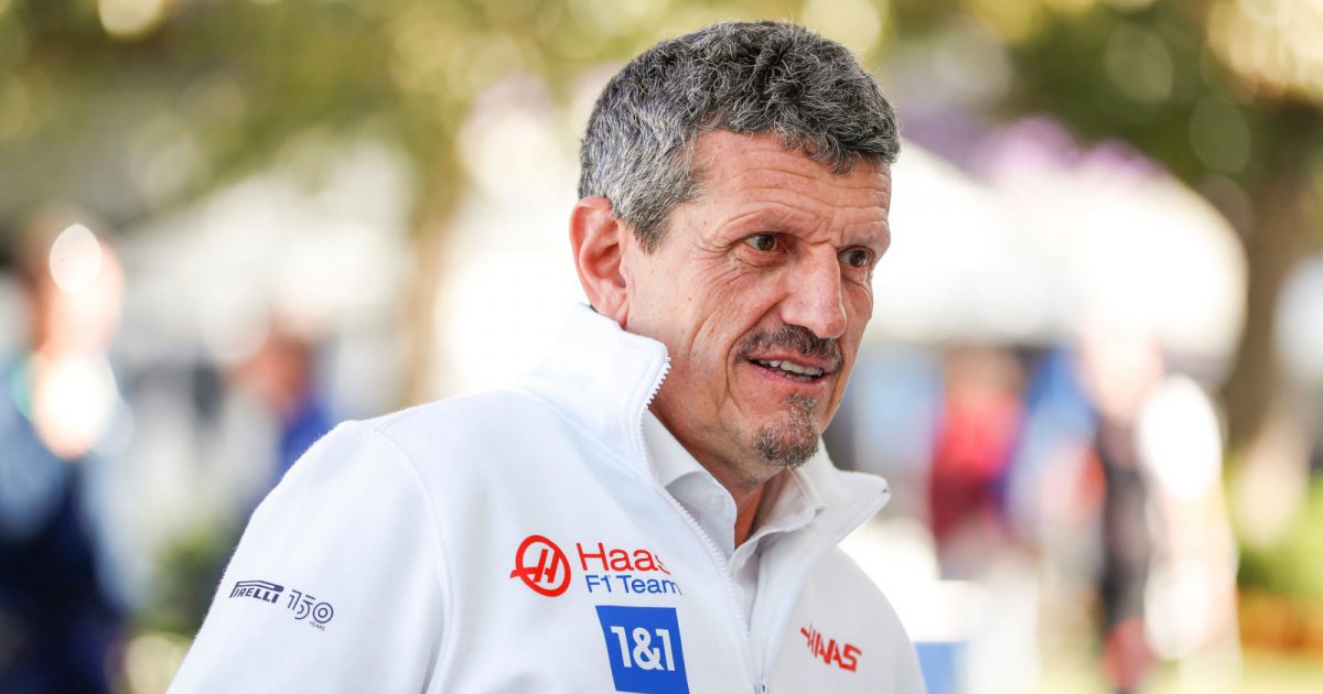 Guenther Steiner walks into the paddock. Australia April 2022
