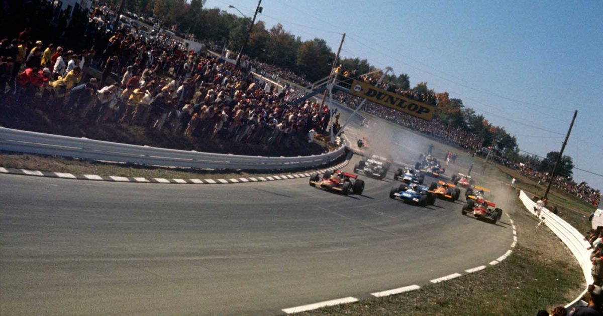 United States Grand Prix start. Watkins Glen October 1969.