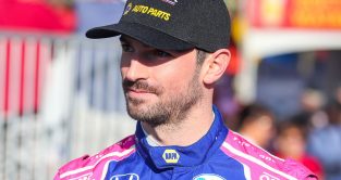 Alexander Rossi is off to practice for the 2022 Firestone Grand Prix of St Petersburg. United States February 2022