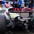 Lewis Hamilton running Mercedes Miami upgraded wing. Miami May 2022