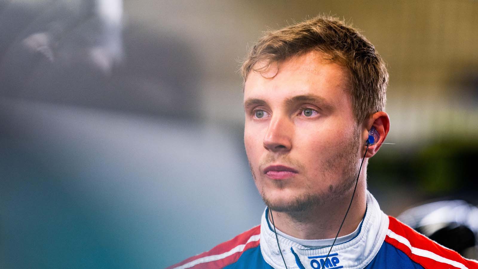 Sergey Sirotkin in the garage. Le Mans June 2019.