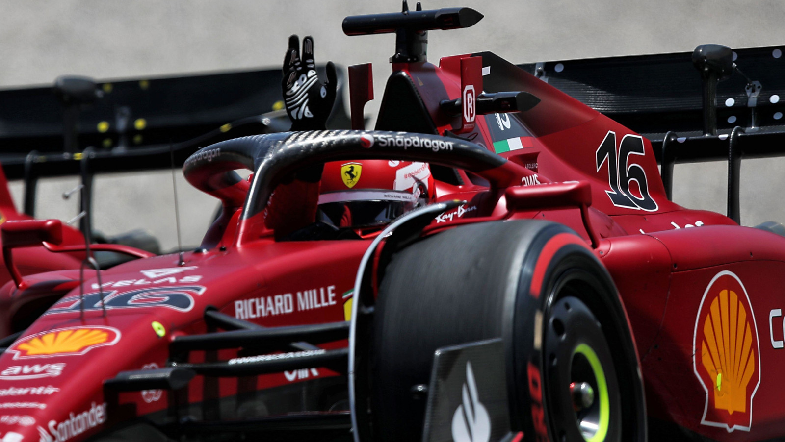 Qualy: Charles Leclerc spins his way to pole, Max Verstappen out of ...