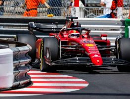 FP2: Leclerc pips Sainz to top spot, Ricciardo crashes out