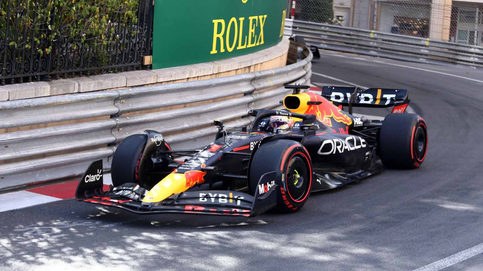 Max Verstappen at Mirabeau. Monaco May 2022.