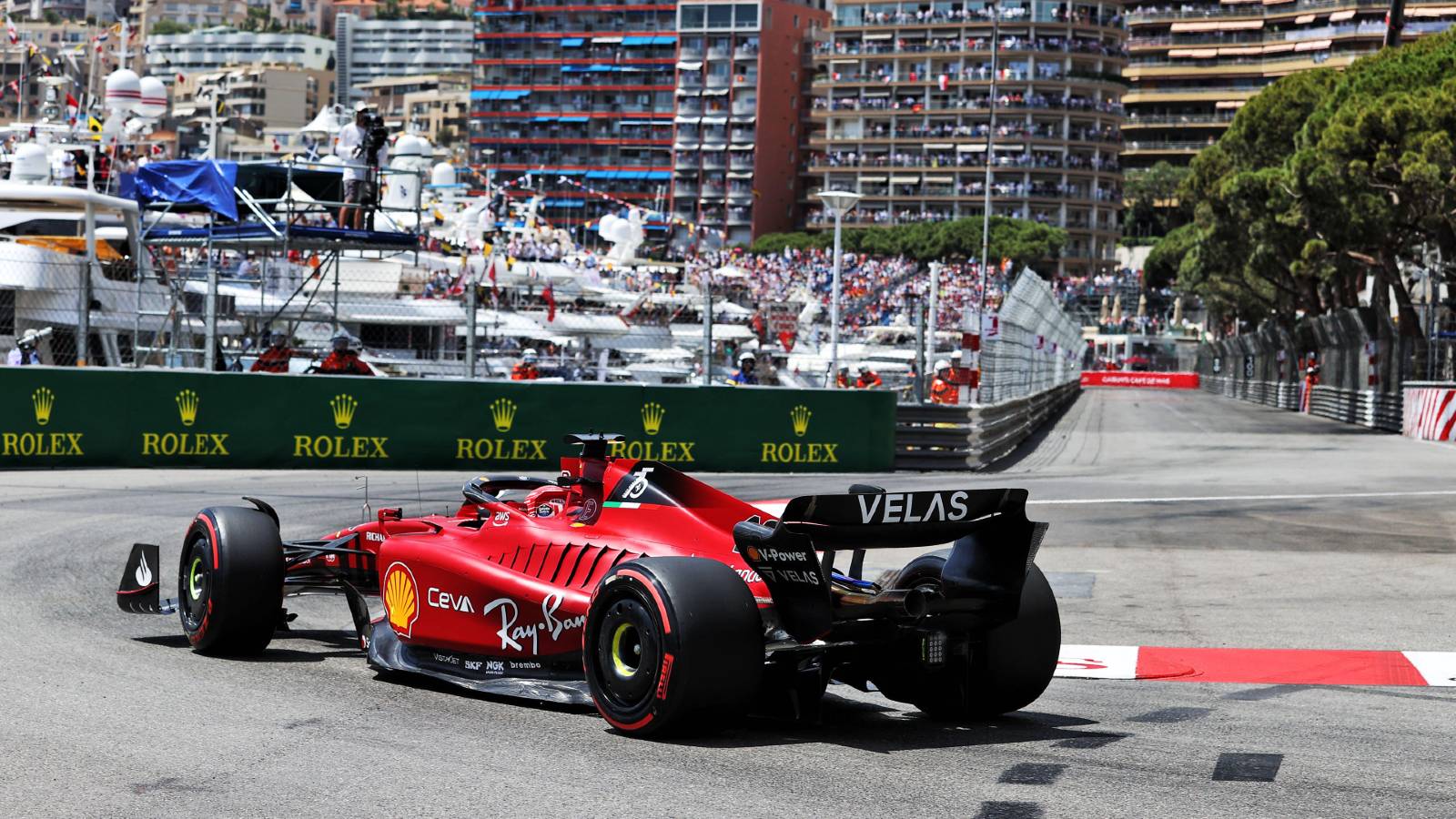 Monaco Grand Prix qualifying: Charles Leclerc on pole as Perez, Sainz ...