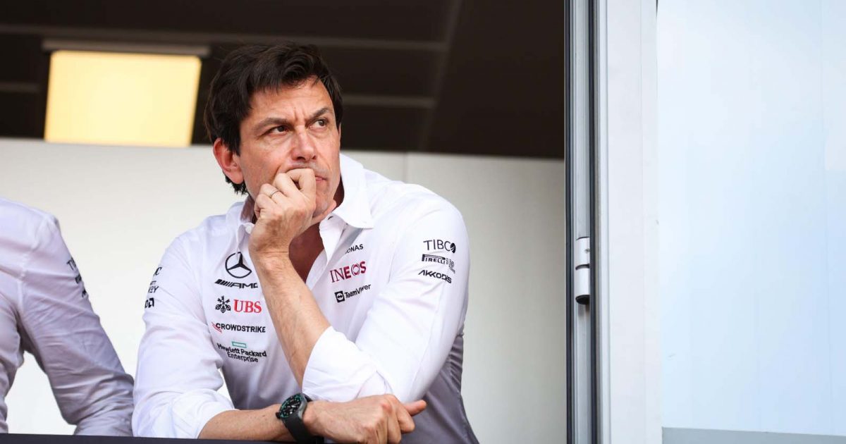Mercedes team principal Toto Wolff. Monaco May 2022.