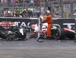 Schumacher okay as car splits in Monaco GP crash