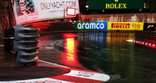 Red lights as race is not started. Monaco May 2022