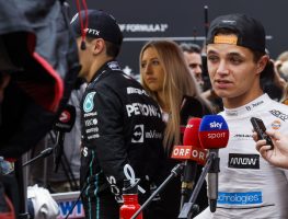Lando Norris tells Ted Kravitz: ‘You should try driving, mate!’