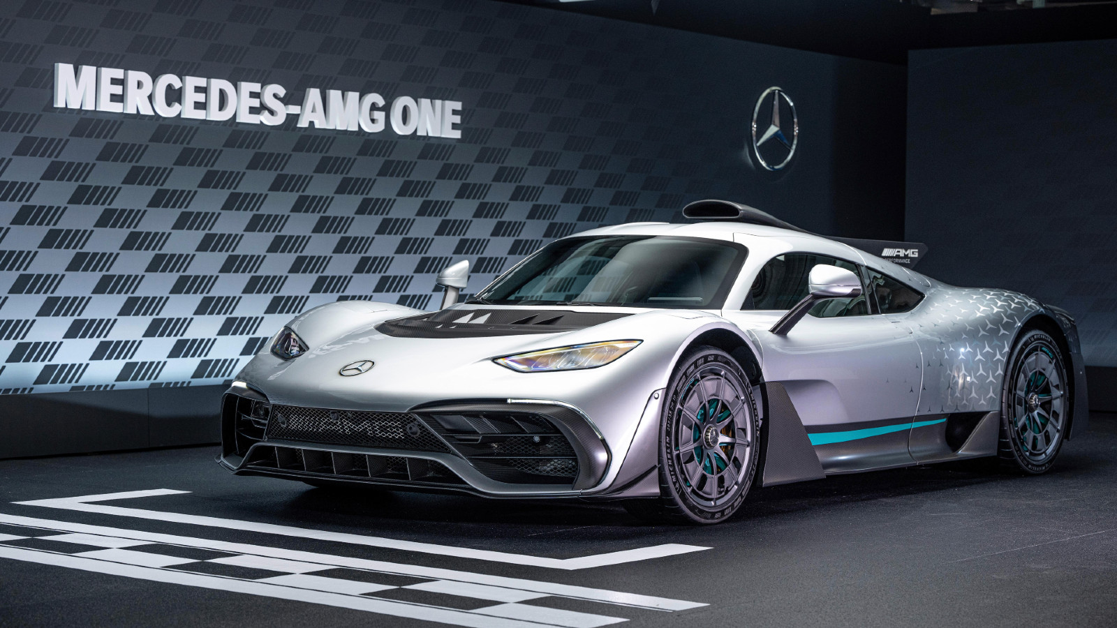 Mercedes AMG ONE revealed by Daimler. June 2022.