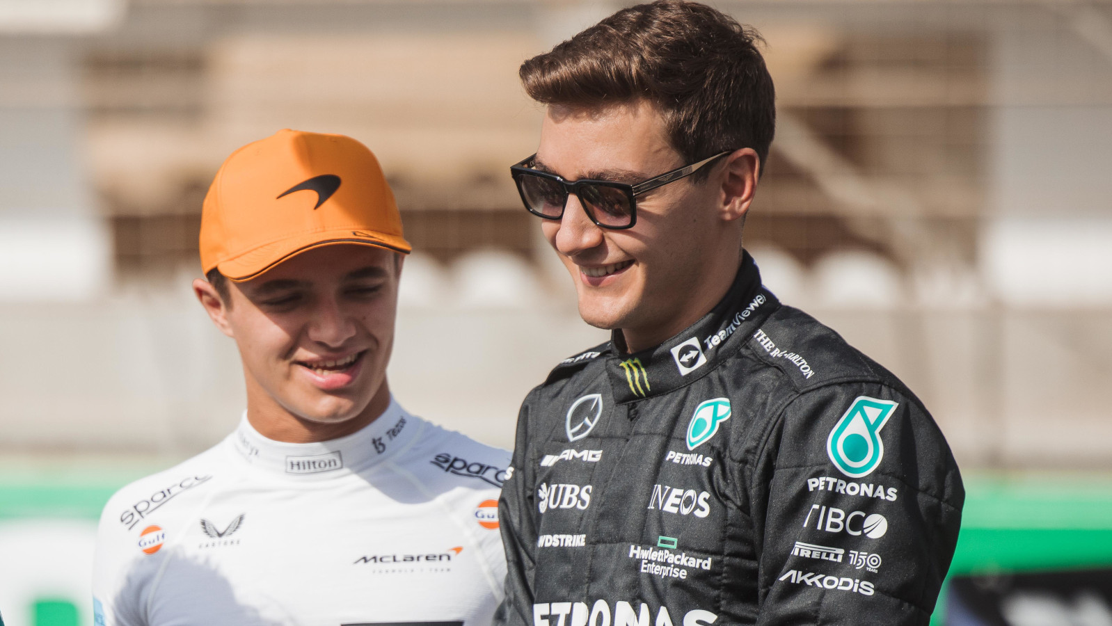 Lando Norris on George Russell Norris and Russell will be wanting a raise with their next deal