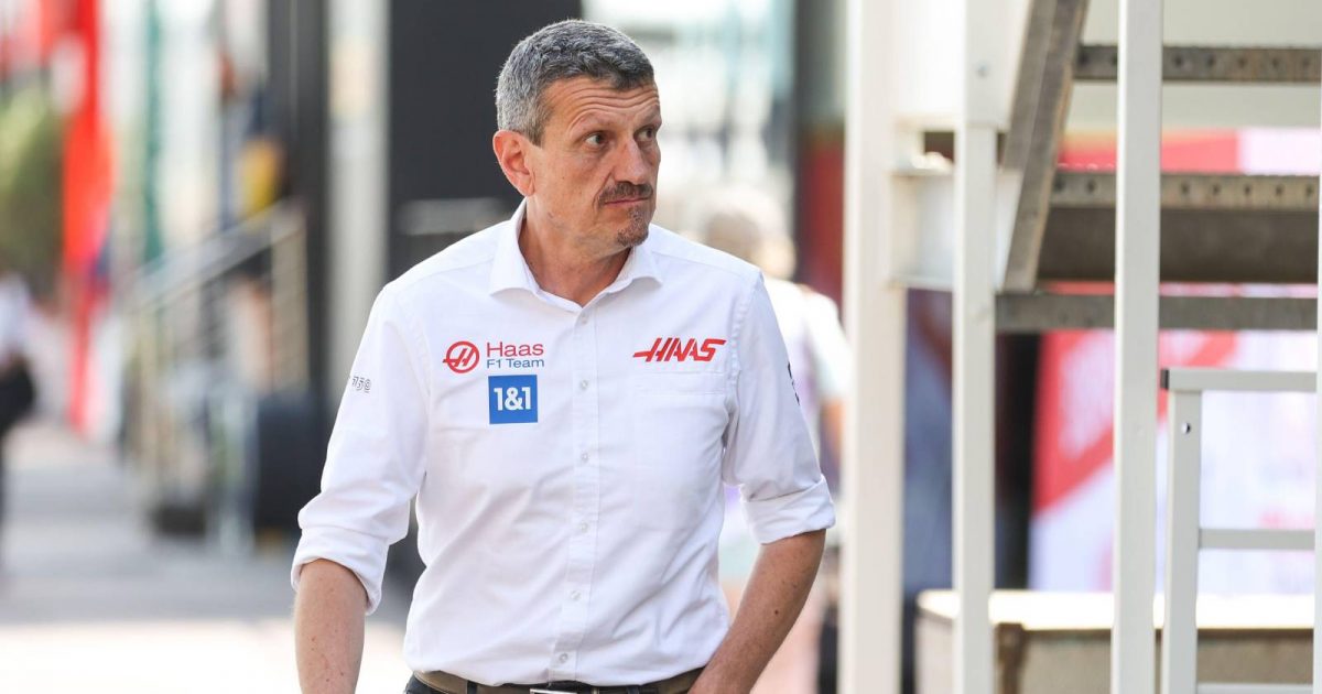 Guenther Steiner walking through the paddock. Monaco May 2022.