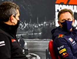 Christian Horner recalls nudging Guenther Steiner towards Red Bull exit door