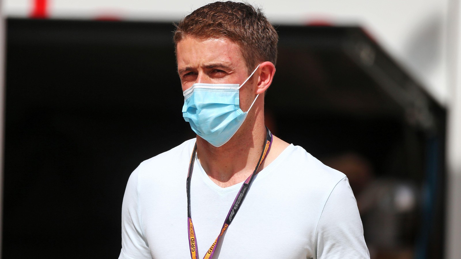 Paul di Resta pictured in the Silverstone paddock. England, August 2020.
